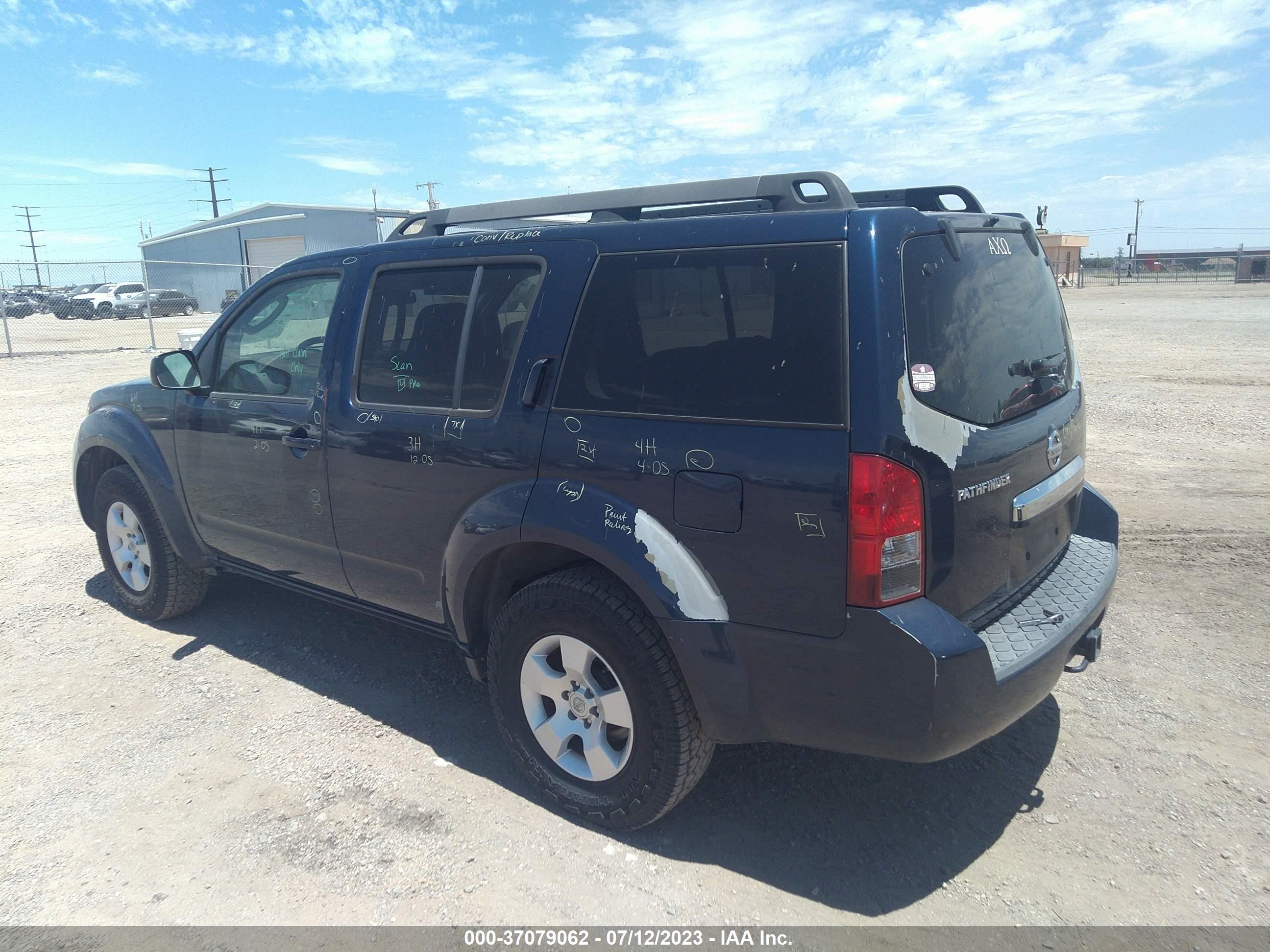 Photo 2 VIN: 5N1AR18U89C603065 - NISSAN PATHFINDER 