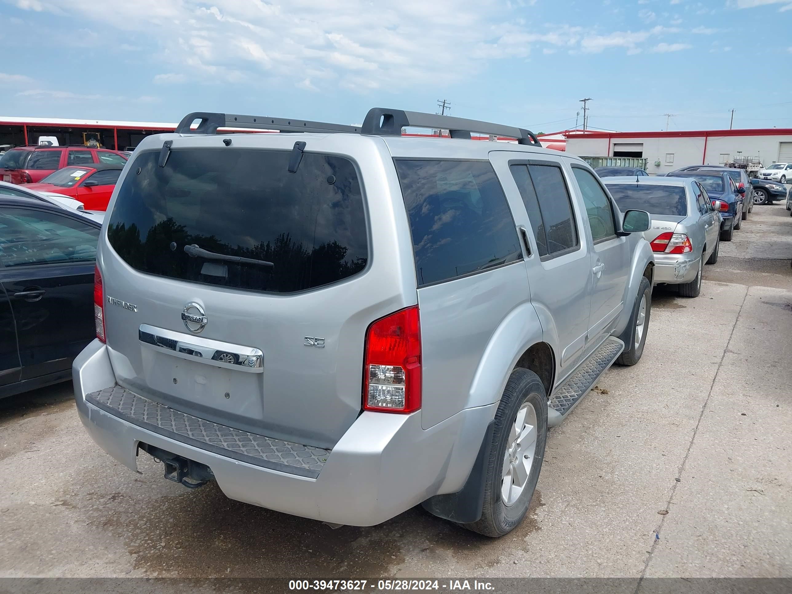 Photo 3 VIN: 5N1AR18U89C618827 - NISSAN PATHFINDER 