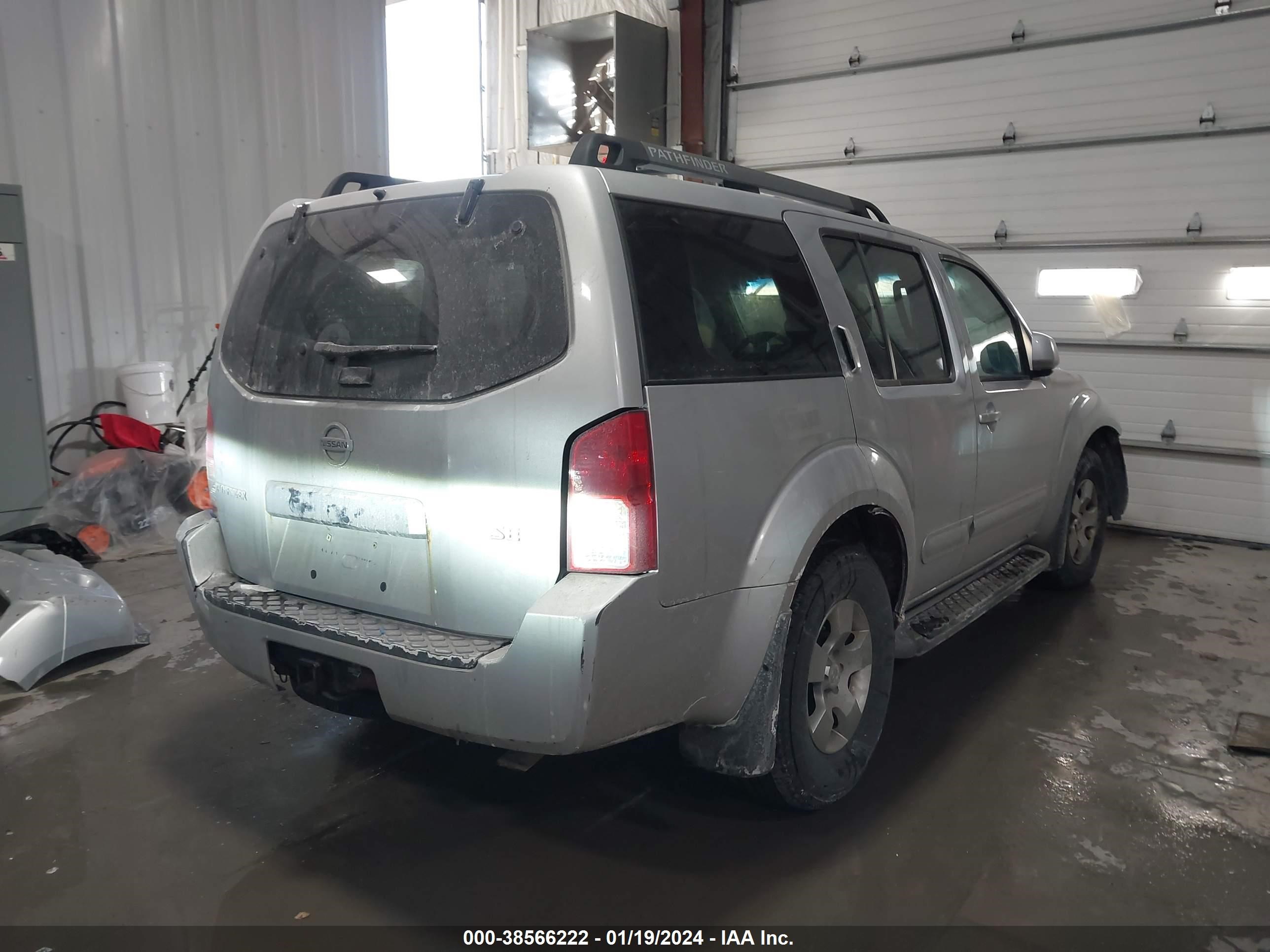 Photo 3 VIN: 5N1AR18W06C624277 - NISSAN PATHFINDER 