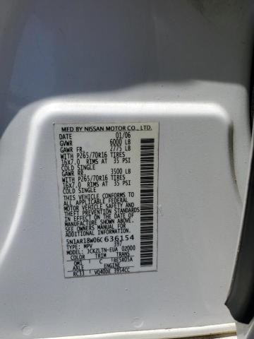 Photo 13 VIN: 5N1AR18W06C636154 - NISSAN PATHFINDER 