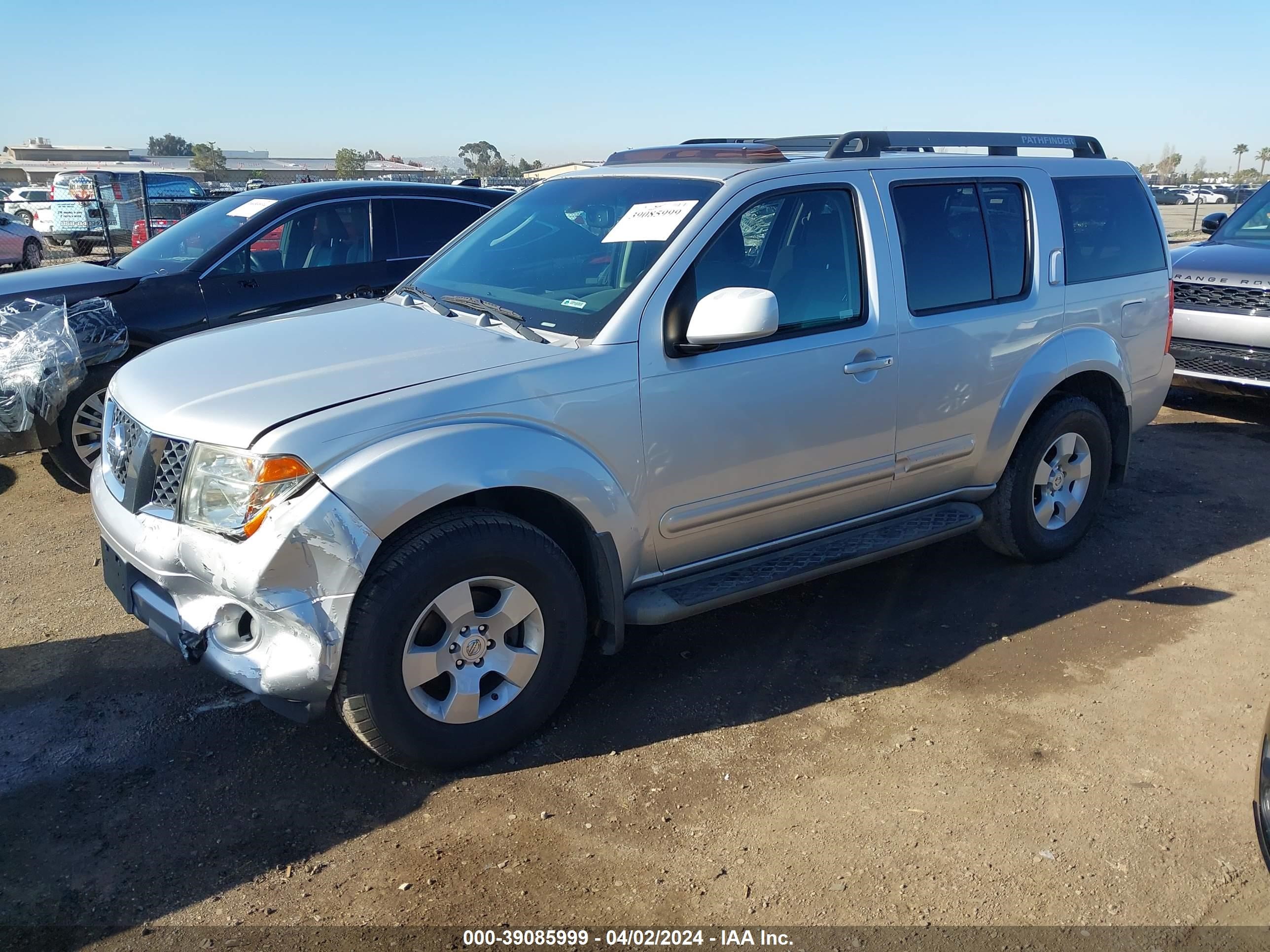 Photo 1 VIN: 5N1AR18W07C637063 - NISSAN PATHFINDER 