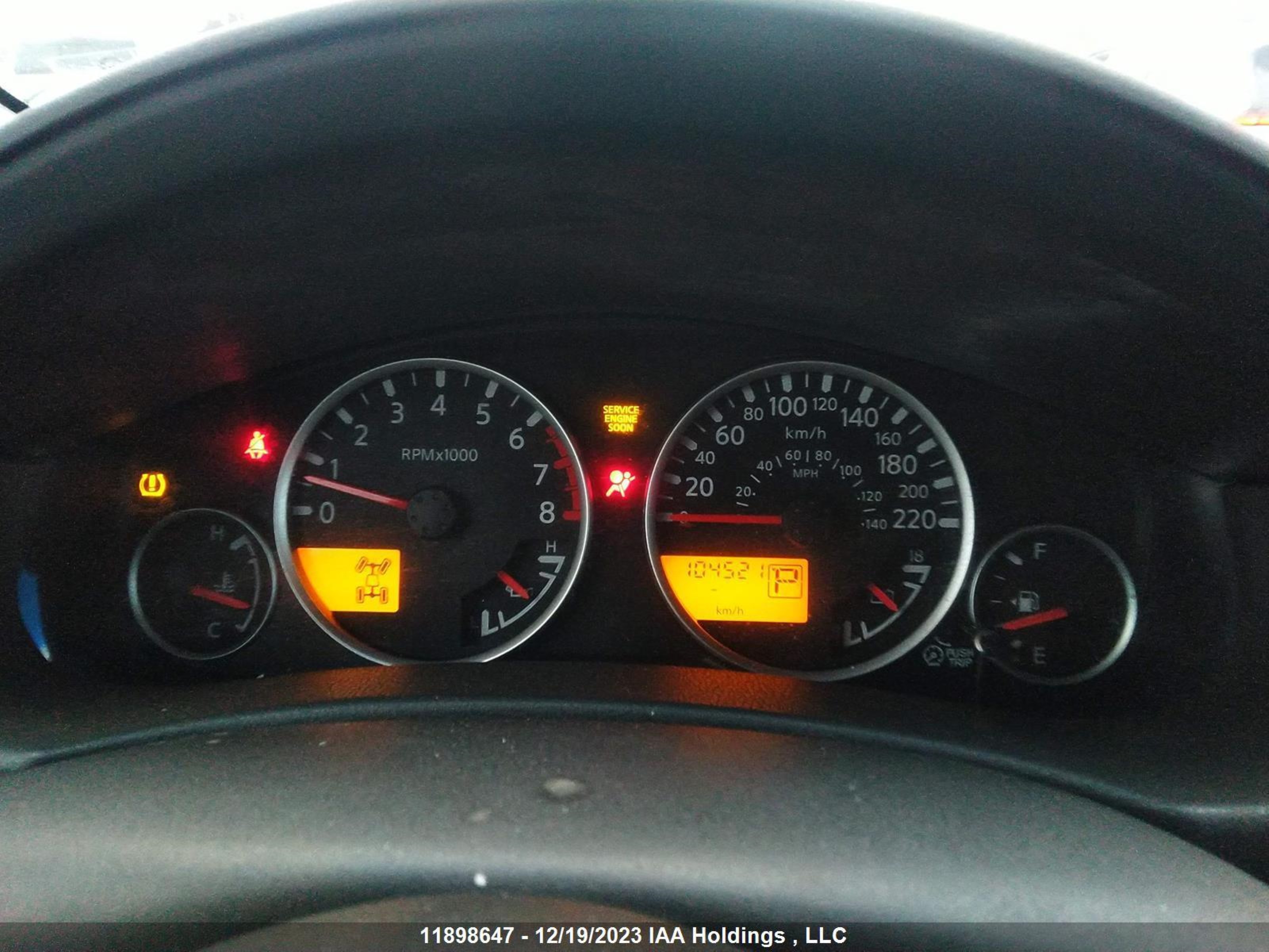 Photo 6 VIN: 5N1AR18W17C637654 - NISSAN PATHFINDER 