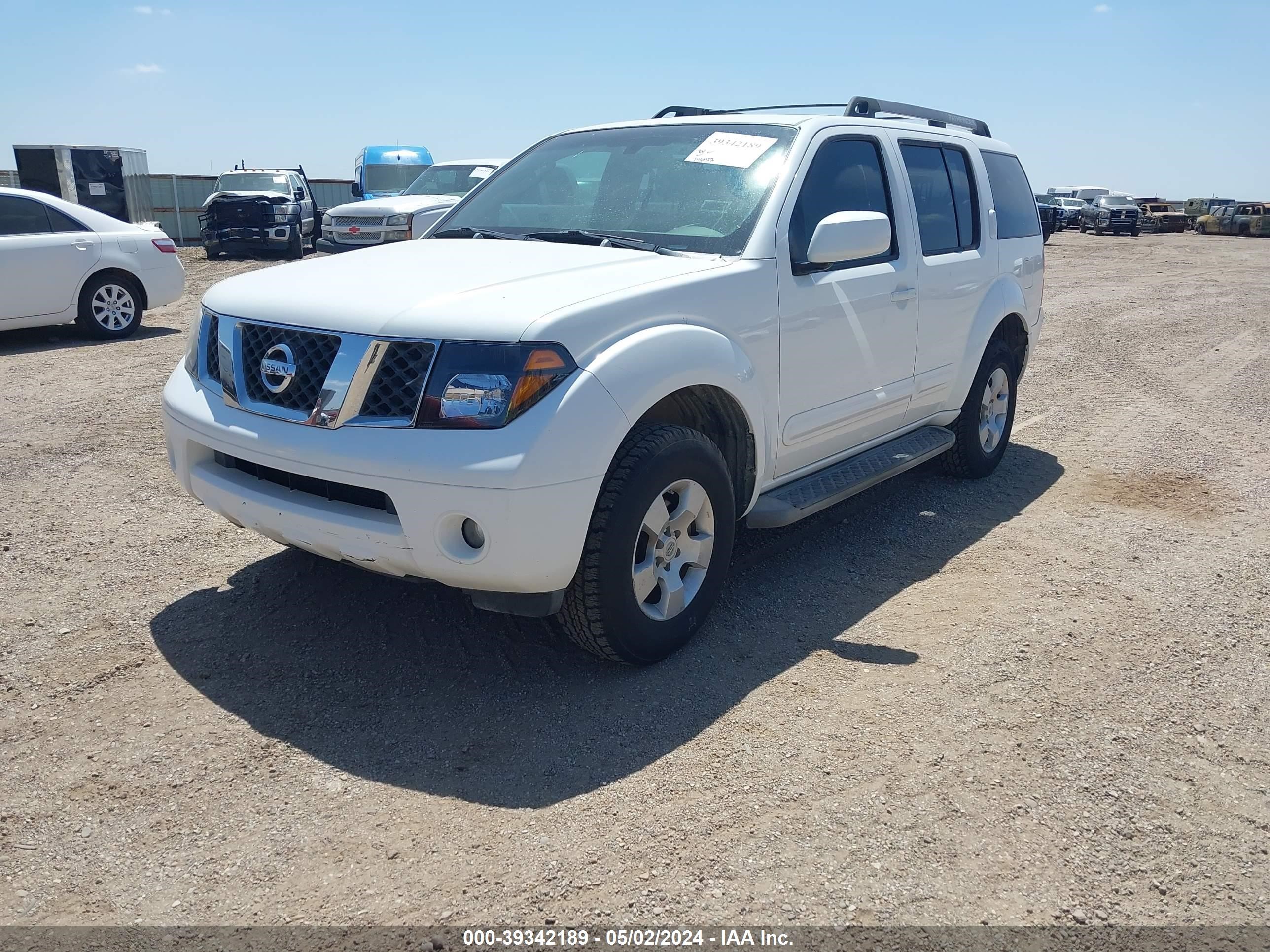 Photo 1 VIN: 5N1AR18W37C609628 - NISSAN PATHFINDER 