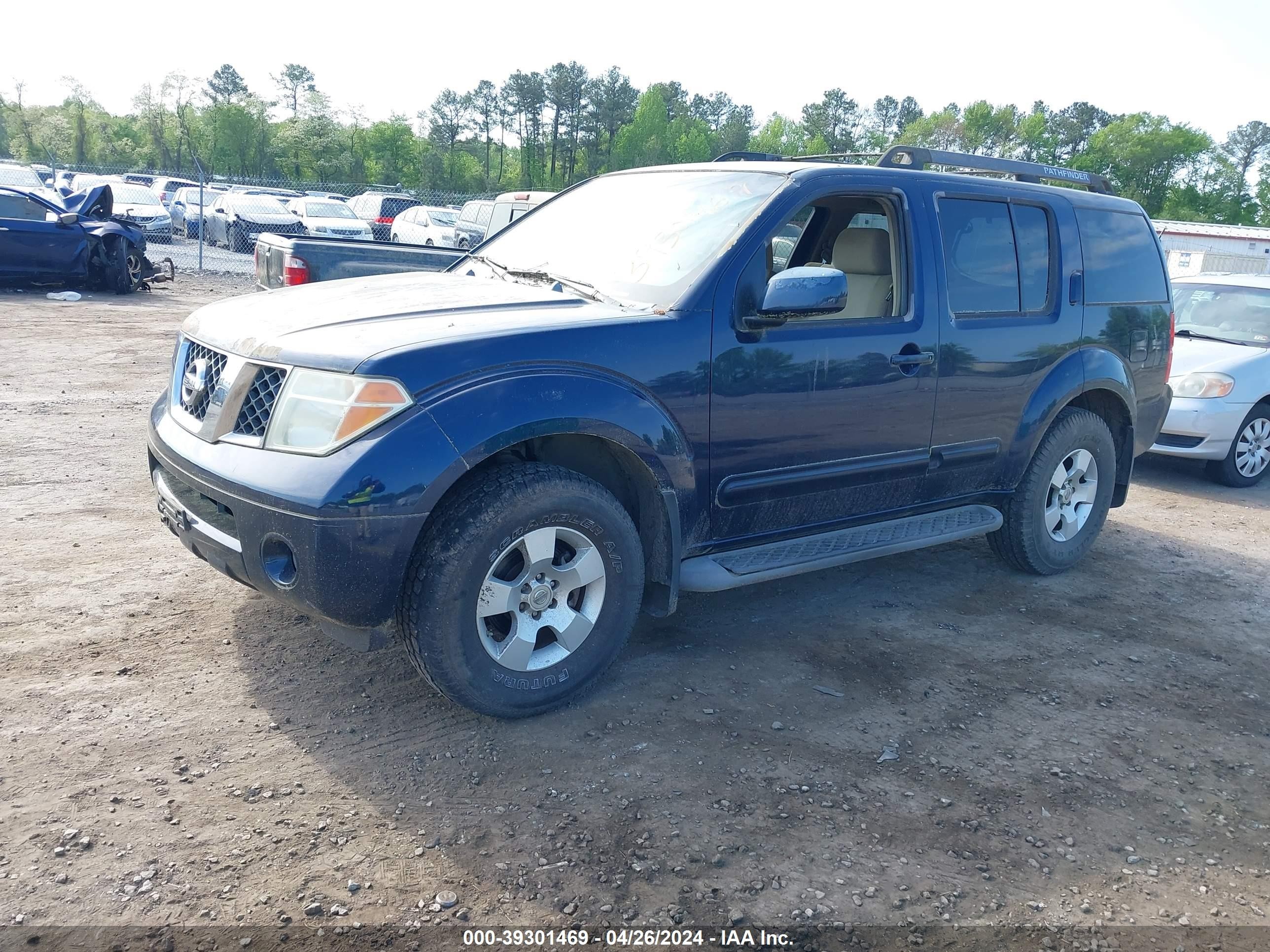 Photo 1 VIN: 5N1AR18W46C640076 - NISSAN PATHFINDER 