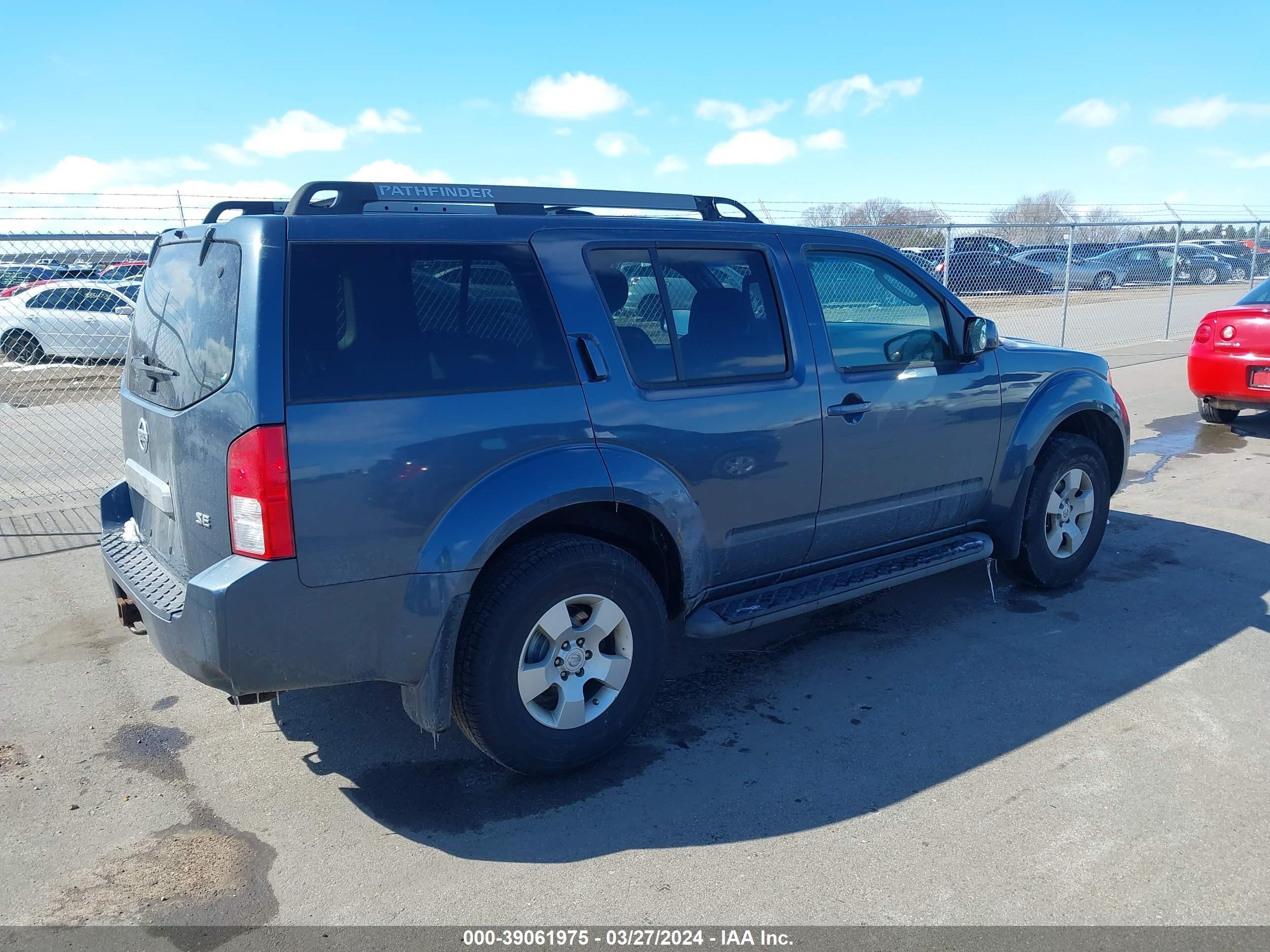 Photo 3 VIN: 5N1AR18W55C766459 - NISSAN PATHFINDER 