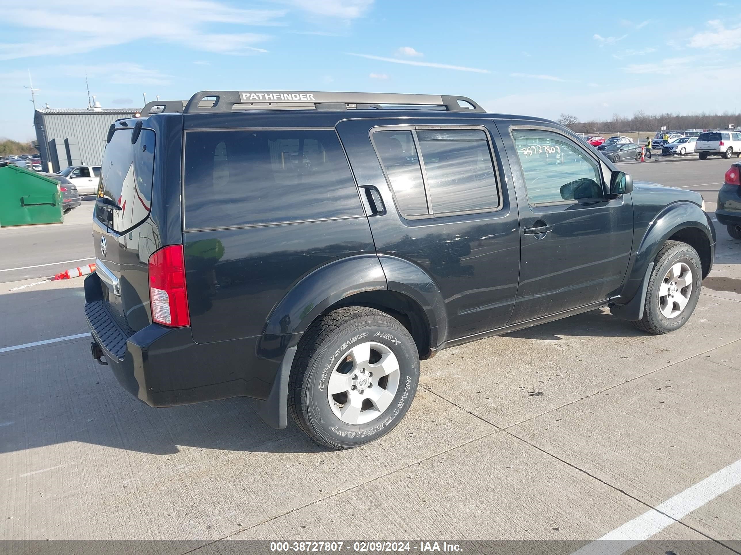 Photo 3 VIN: 5N1AR18W57C639536 - NISSAN PATHFINDER 