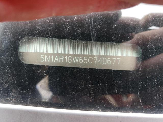 Photo 12 VIN: 5N1AR18W65C740677 - NISSAN PATHFINDER 