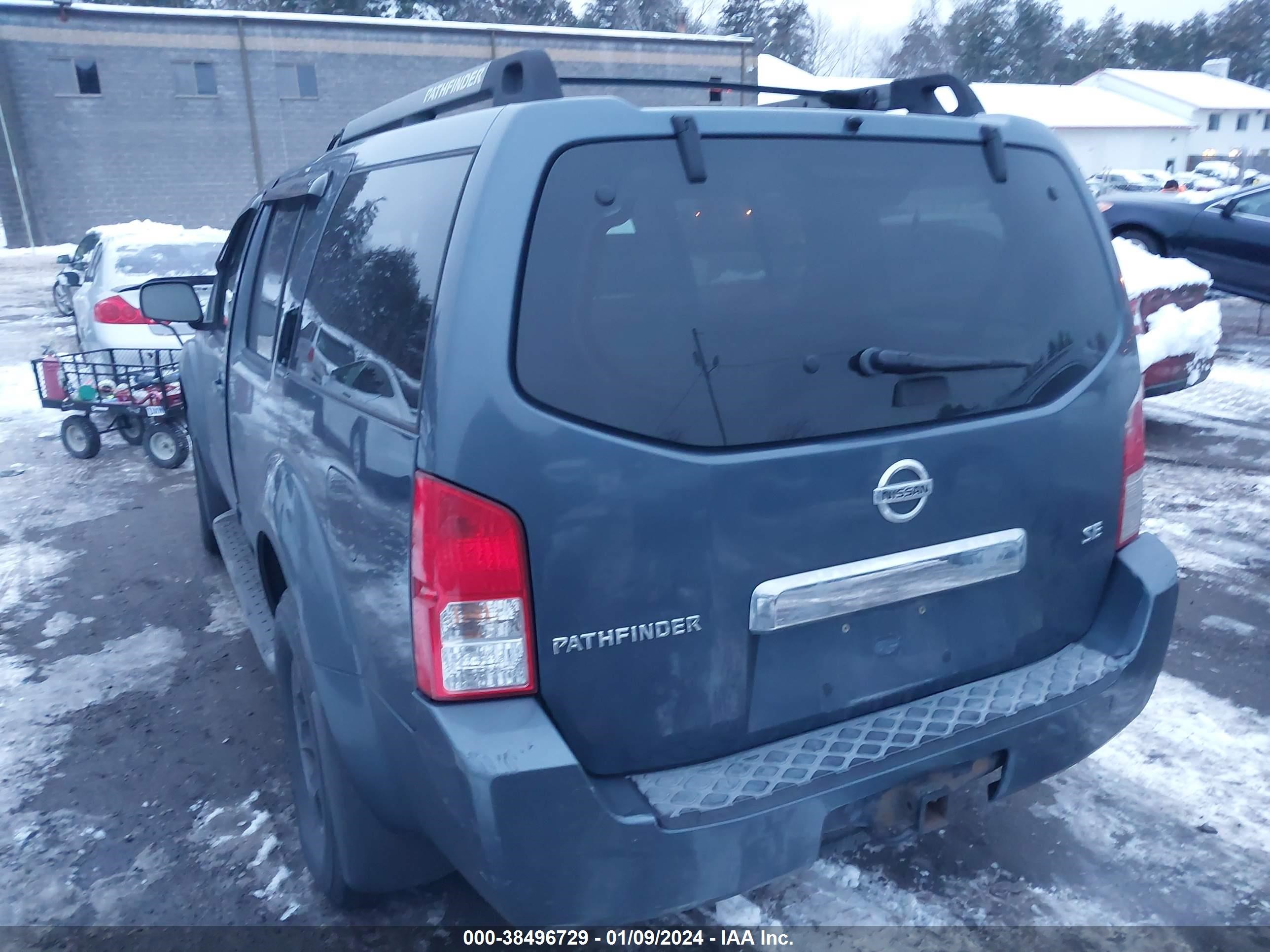 Photo 2 VIN: 5N1AR18W65C748536 - NISSAN PATHFINDER 