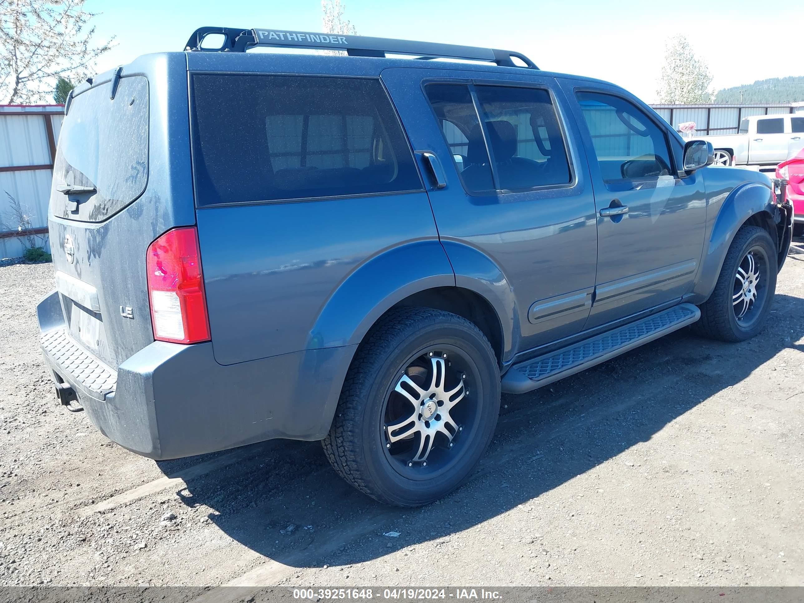 Photo 3 VIN: 5N1AR18W76C618976 - NISSAN PATHFINDER 