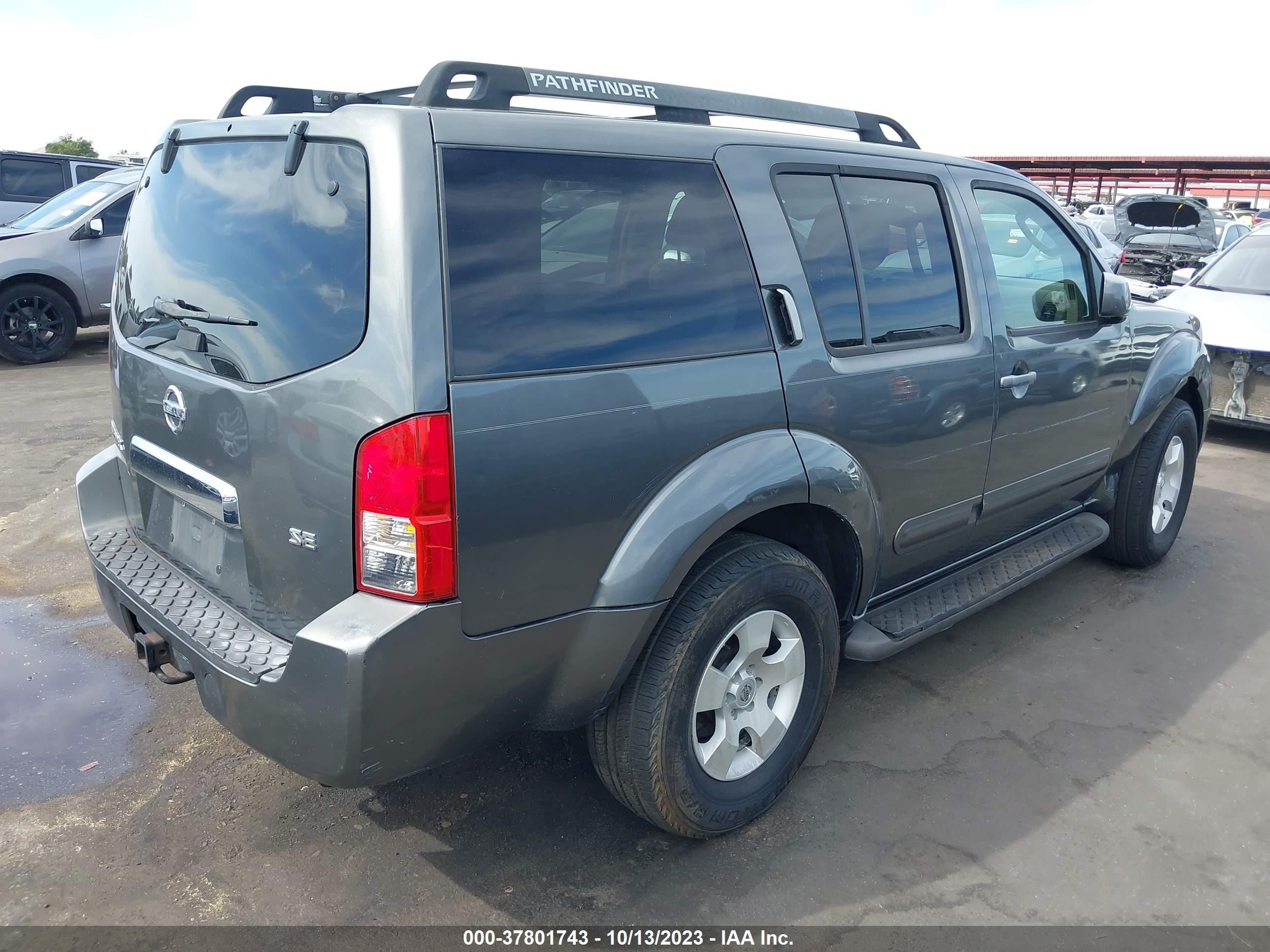 Photo 3 VIN: 5N1AR18W86C627007 - NISSAN PATHFINDER 