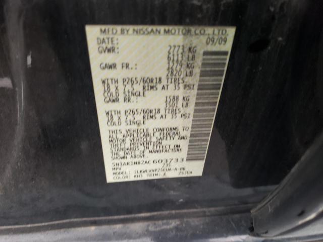 Photo 9 VIN: 5N1AR1NB2AC603733 - NISSAN PATHFINDER 