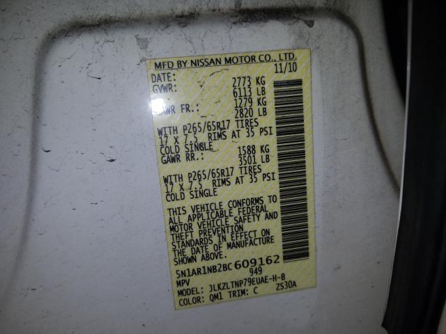 Photo 9 VIN: 5N1AR1NB2BC609162 - NISSAN PATHFINDER 