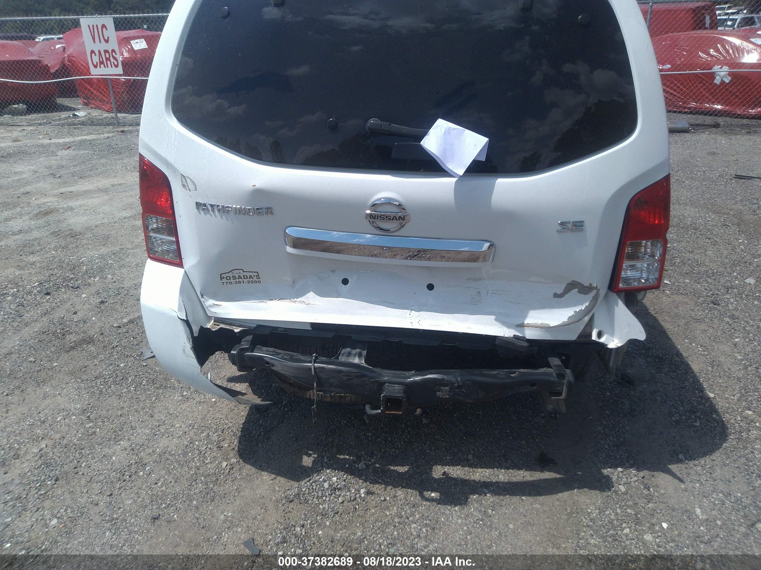 Photo 5 VIN: 5N1AR1NB4AC622543 - NISSAN PATHFINDER 