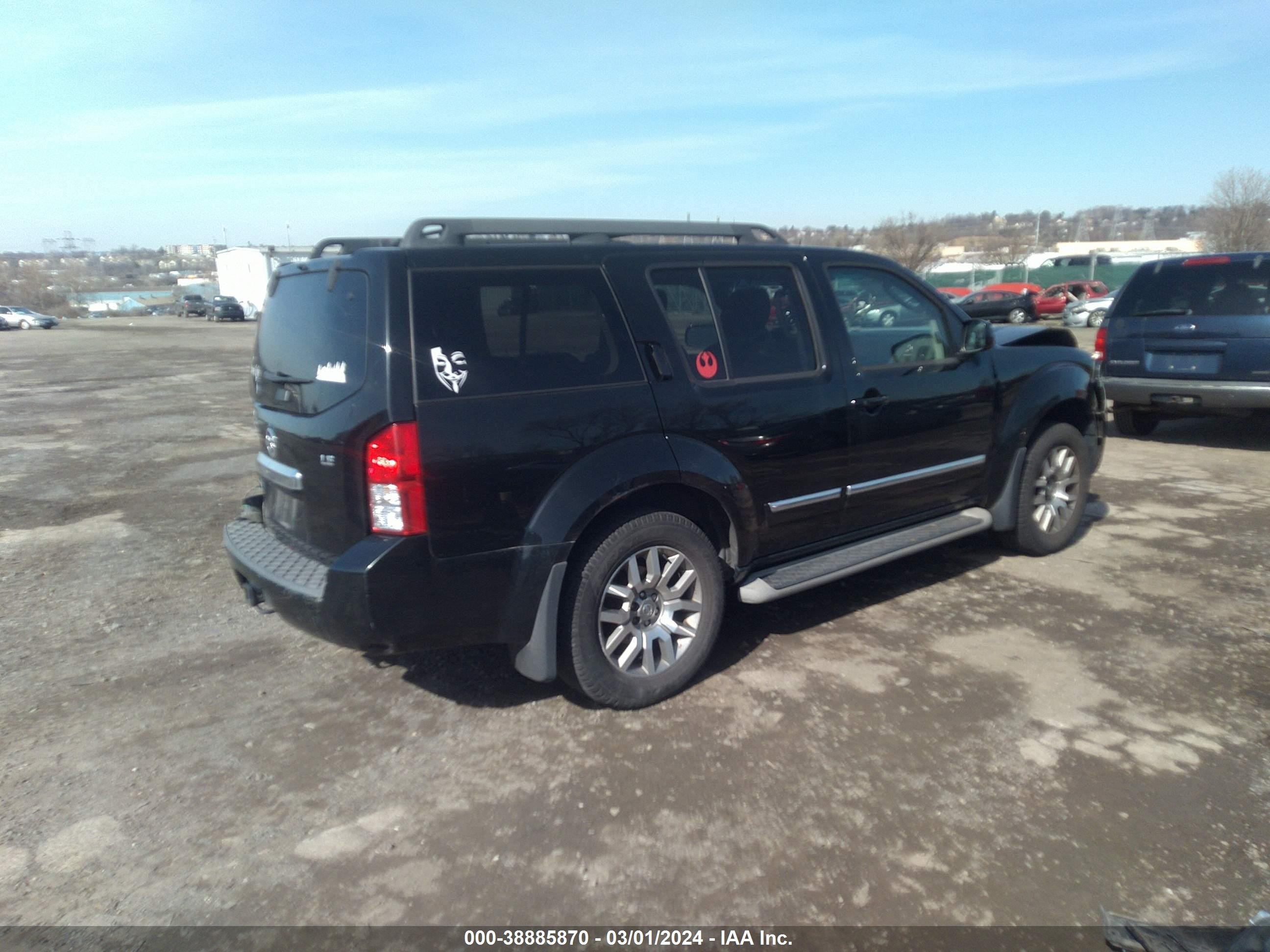 Photo 3 VIN: 5N1AR1NB4AC628536 - NISSAN PATHFINDER 