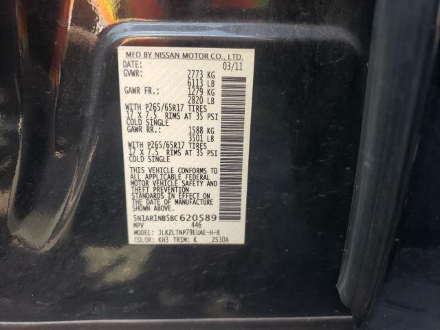 Photo 9 VIN: 5N1AR1NB5BC620589 - NISSAN PATHFINDER 