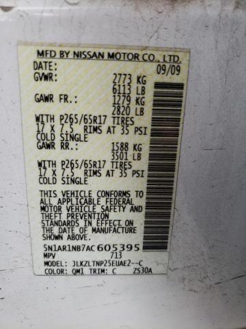 Photo 12 VIN: 5N1AR1NB7AC605395 - NISSAN PATHFINDER 