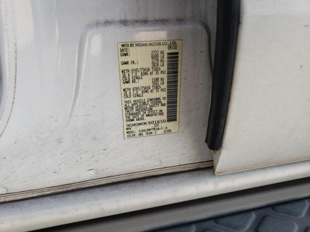 Photo 12 VIN: 5N1AR1NN5BC601650 - NISSAN PATHFINDER 