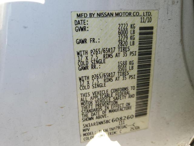 Photo 13 VIN: 5N1AR1NN5BC608260 - NISSAN PATHFINDER 