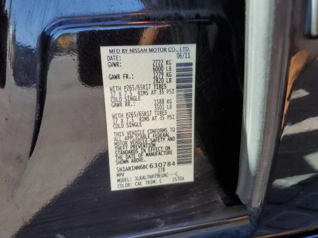 Photo 12 VIN: 5N1AR1NN6BC630784 - NISSAN PATHFINDER 