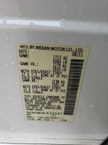 Photo 11 VIN: 5N1AR1NN7BC633547 - NISSAN PATHFINDER 