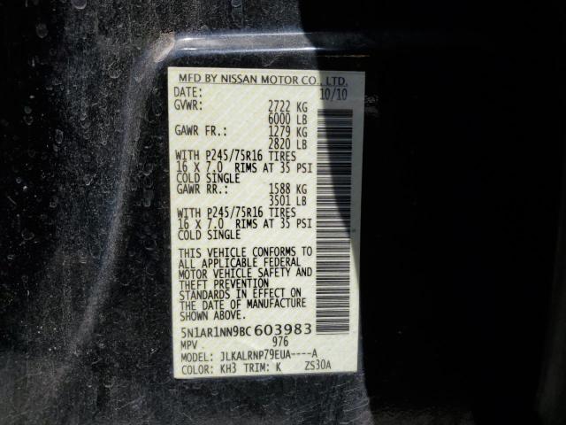 Photo 13 VIN: 5N1AR1NN9BC603983 - NISSAN PATHFINDER 