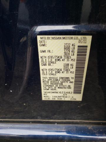 Photo 9 VIN: 5N1AR1NN9BC625482 - NISSAN PATHFINDER 