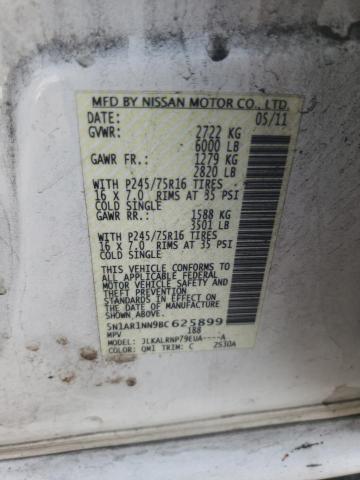 Photo 12 VIN: 5N1AR1NN9BC625899 - NISSAN PATHFINDER 