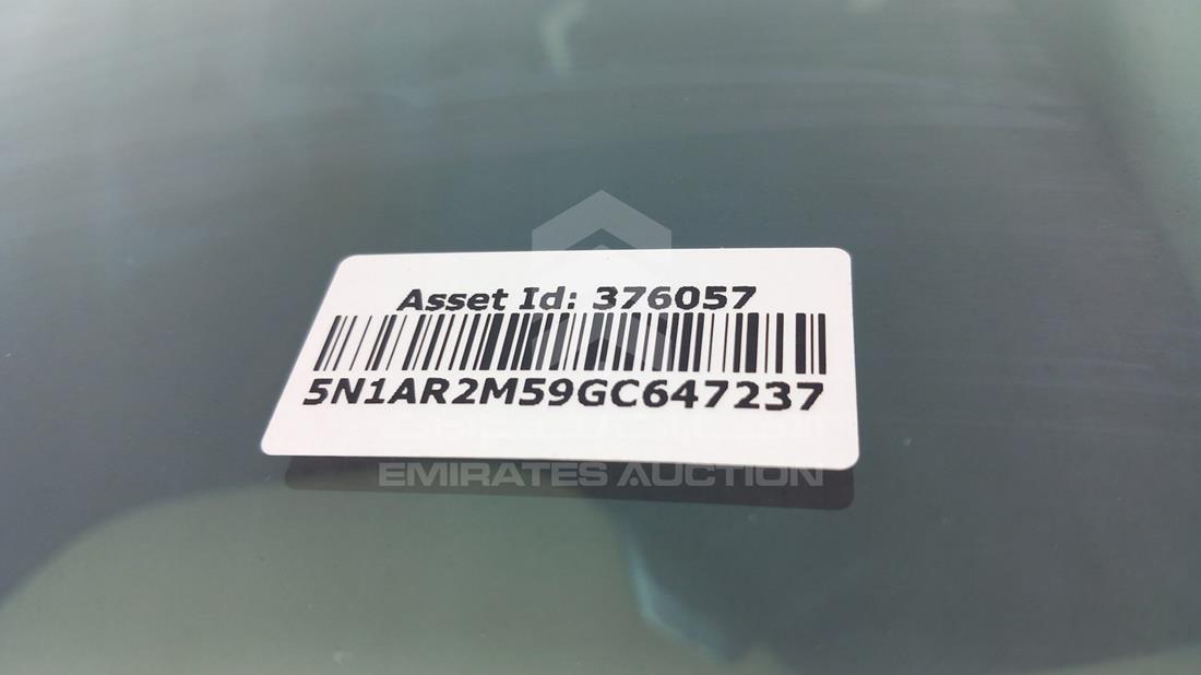 Photo 3 VIN: 5N1AR2M59GC647237 - NISSAN PATHFINDER 