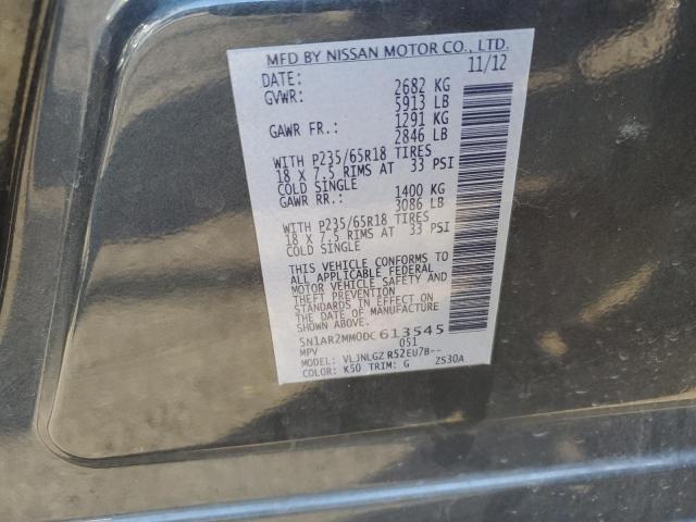 Photo 12 VIN: 5N1AR2MM0DC613545 - NISSAN PATHFINDER 