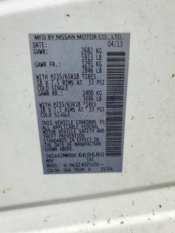 Photo 12 VIN: 5N1AR2MM0DC669680 - NISSAN PATHFINDER 