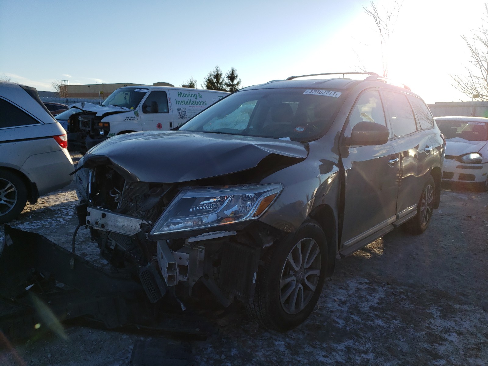 Photo 1 VIN: 5N1AR2MM1EC615001 - NISSAN PATHFINDER 