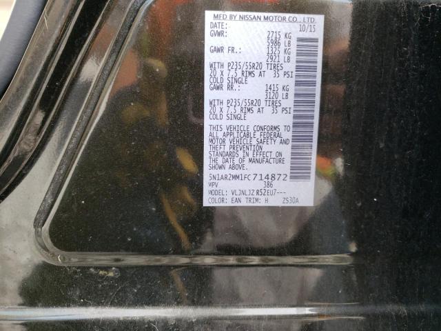 Photo 12 VIN: 5N1AR2MM1FC714872 - NISSAN PATHFINDER 