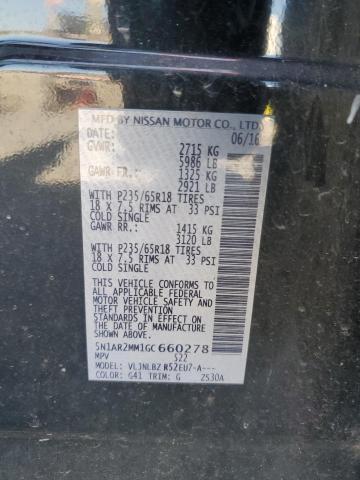 Photo 12 VIN: 5N1AR2MM1GC660278 - NISSAN PATHFINDER 