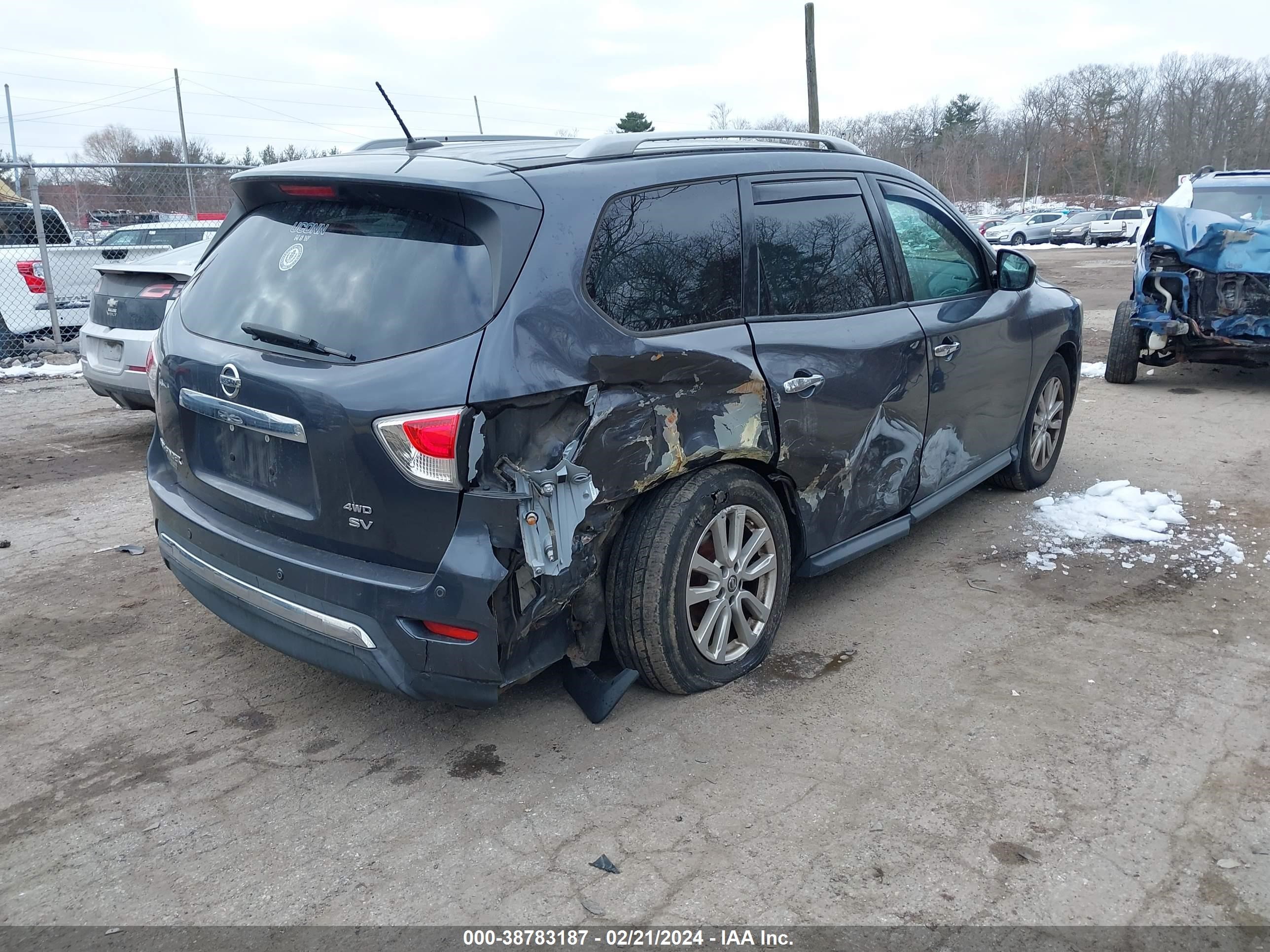 Photo 3 VIN: 5N1AR2MM3DC650735 - NISSAN PATHFINDER 