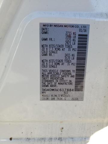 Photo 11 VIN: 5N1AR2MM3GC617884 - NISSAN PATHFINDER 