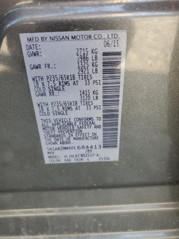 Photo 12 VIN: 5N1AR2MM4FC684413 - NISSAN PATHFINDER 