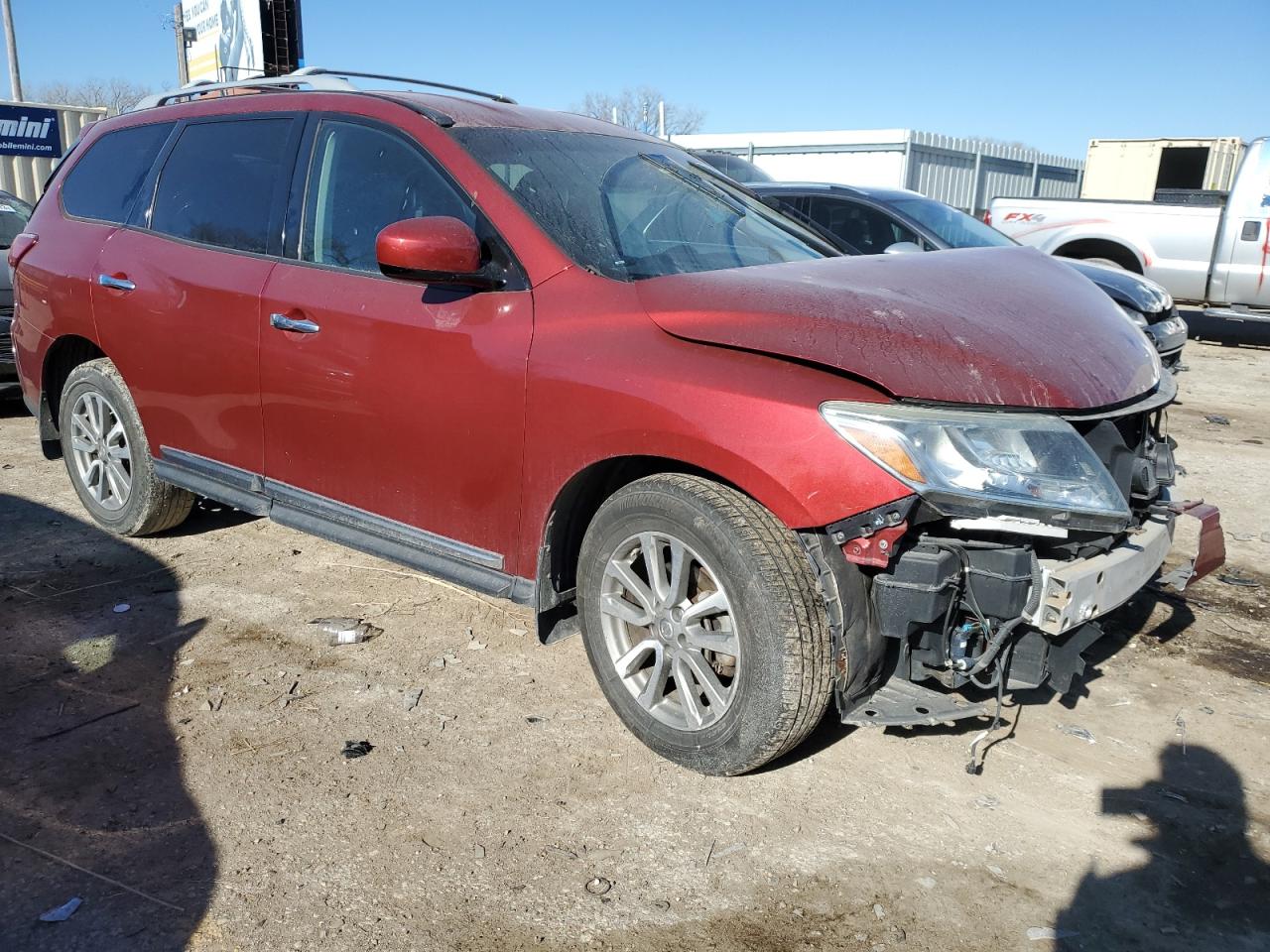 Photo 3 VIN: 5N1AR2MM5DC617168 - NISSAN PATHFINDER 