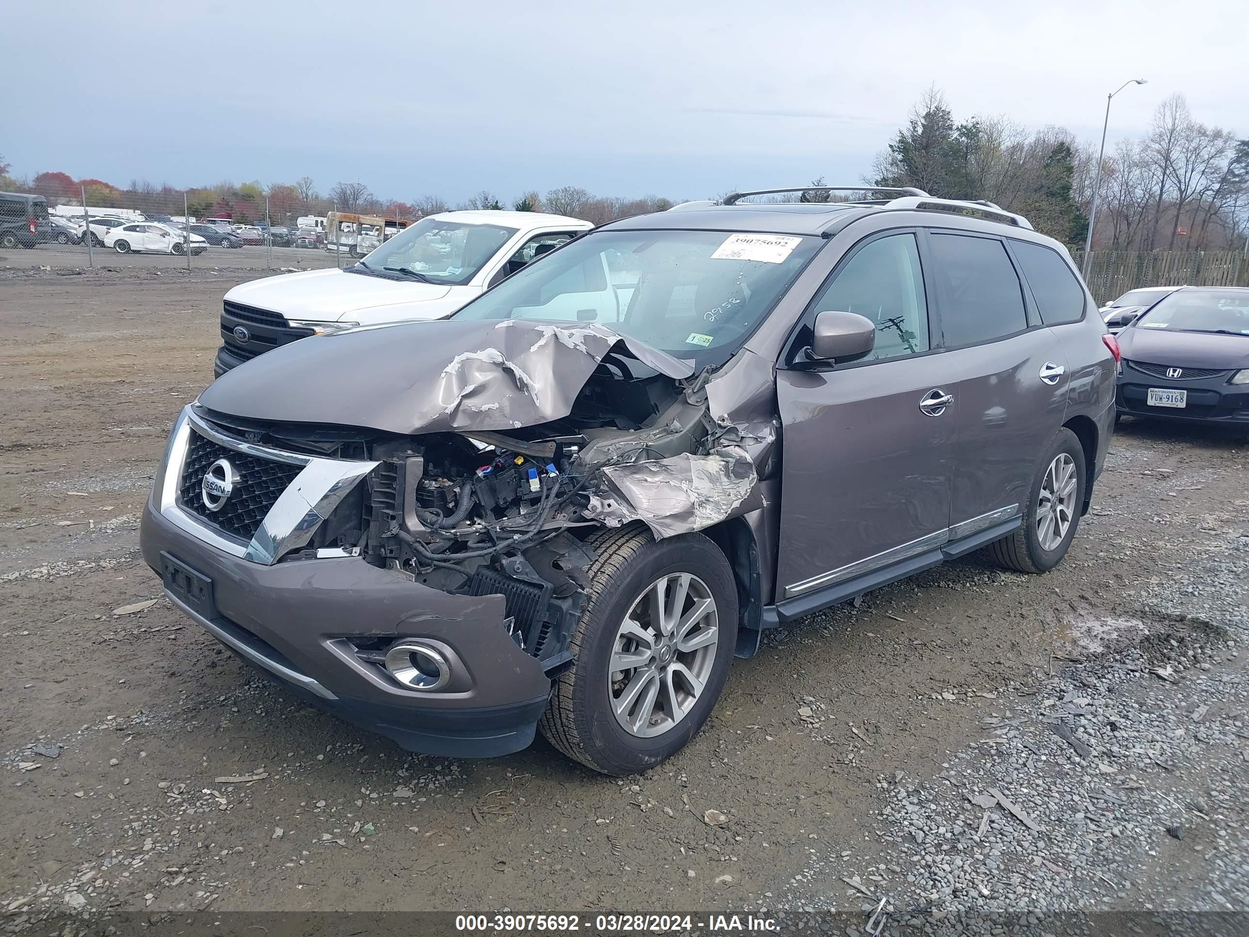 Photo 1 VIN: 5N1AR2MM5DC626209 - NISSAN PATHFINDER 