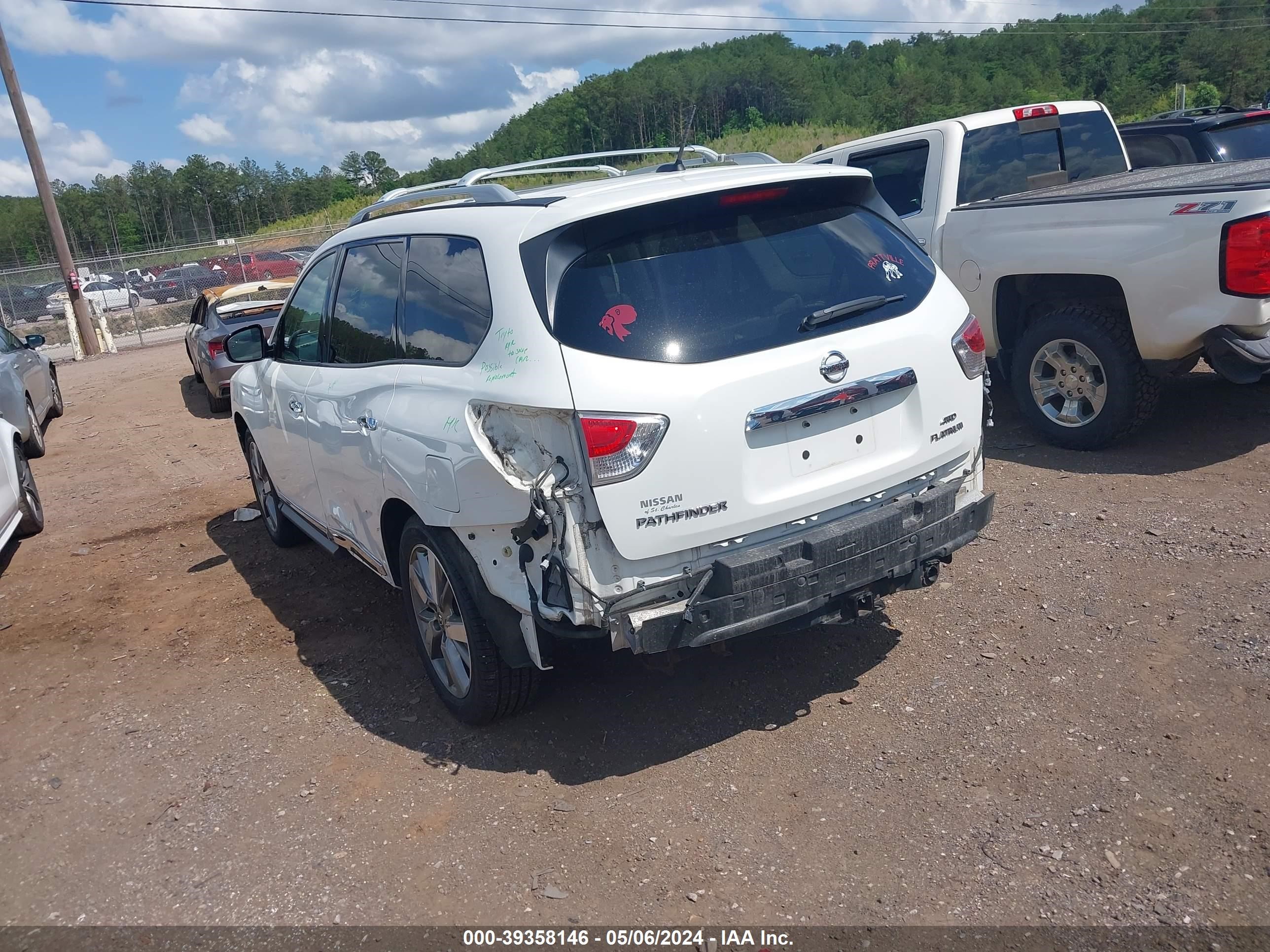 Photo 2 VIN: 5N1AR2MM5EC636658 - NISSAN PATHFINDER 