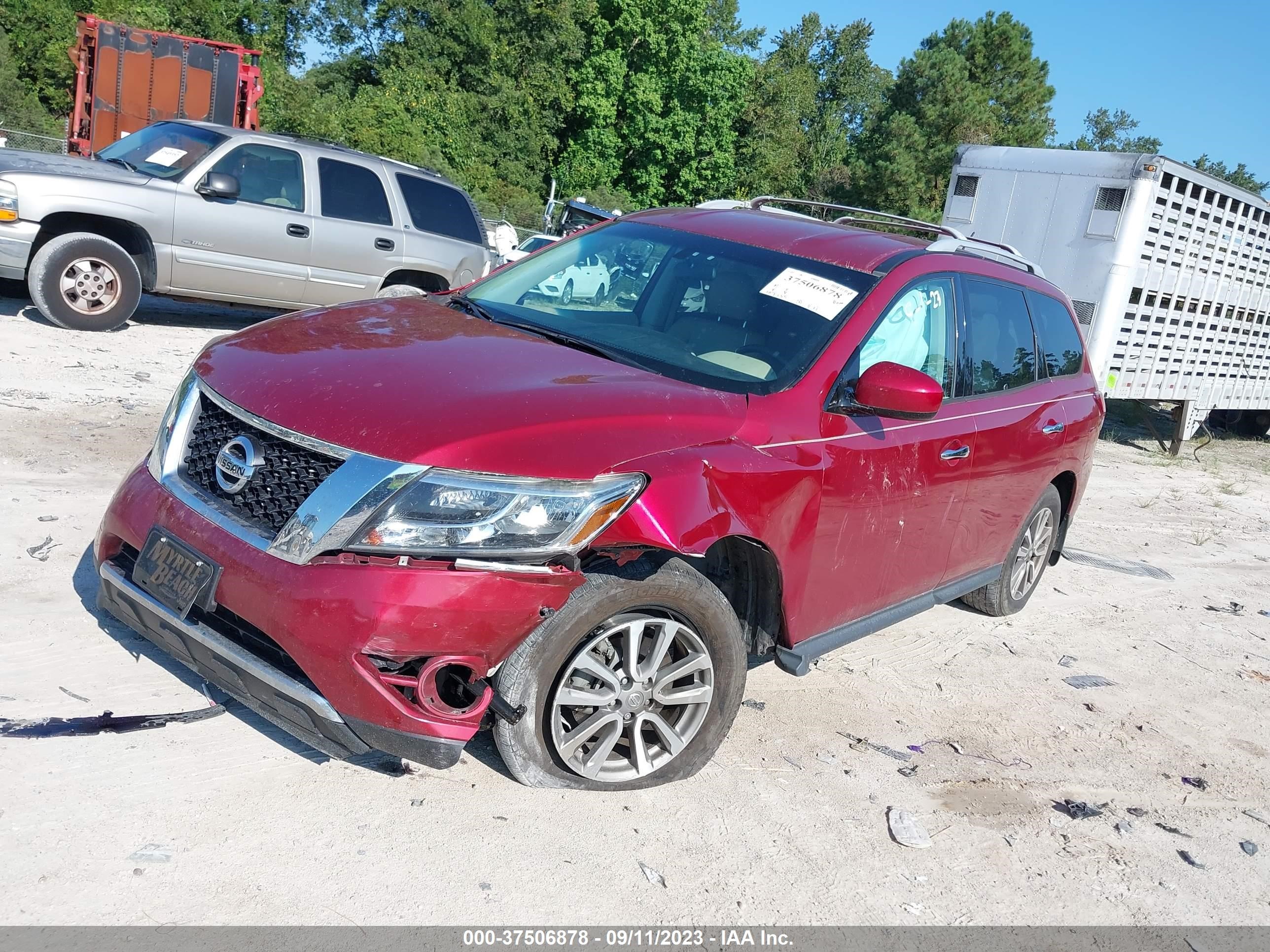 Photo 1 VIN: 5N1AR2MM5GC658405 - NISSAN PATHFINDER 