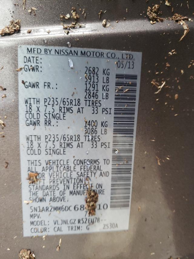 Photo 9 VIN: 5N1AR2MM6DC683910 - NISSAN PATHFINDER 