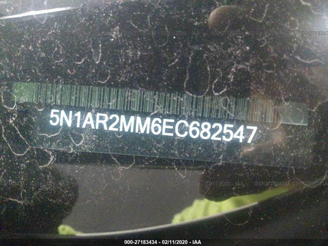 Photo 8 VIN: 5N1AR2MM6EC682547 - NISSAN PATHFINDER 