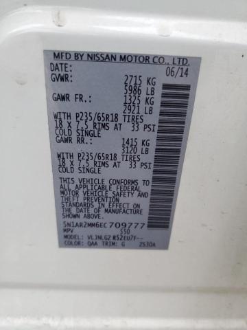 Photo 12 VIN: 5N1AR2MM6EC709777 - NISSAN PATHFINDER 