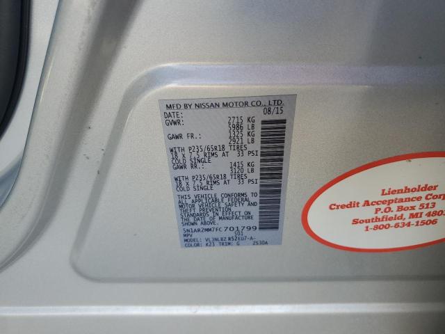 Photo 12 VIN: 5N1AR2MM7FC701799 - NISSAN PATHFINDER 