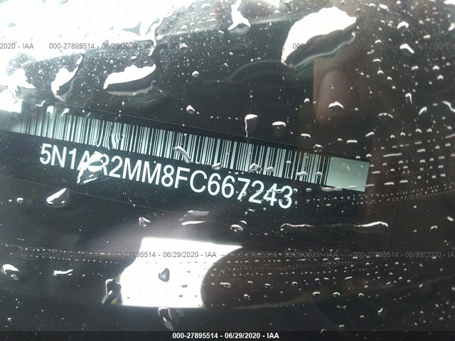 Photo 8 VIN: 5N1AR2MM8FC667243 - NISSAN PATHFINDER 