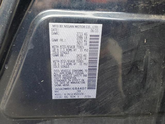 Photo 11 VIN: 5N1AR2MM9FC684407 - NISSAN PATHFINDER 