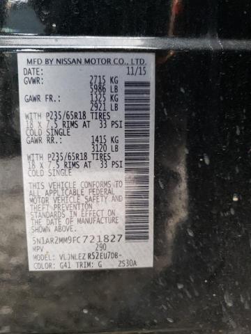 Photo 12 VIN: 5N1AR2MM9FC721827 - NISSAN PATHFINDER 