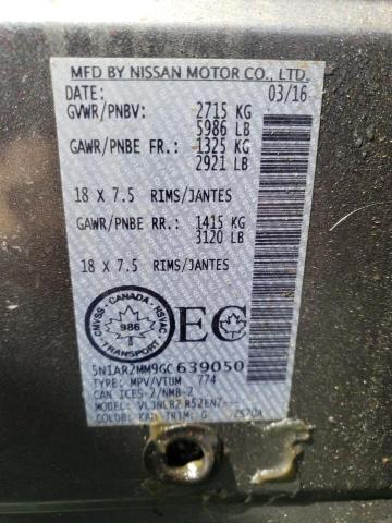 Photo 12 VIN: 5N1AR2MM9GC639050 - NISSAN PATHFINDER 