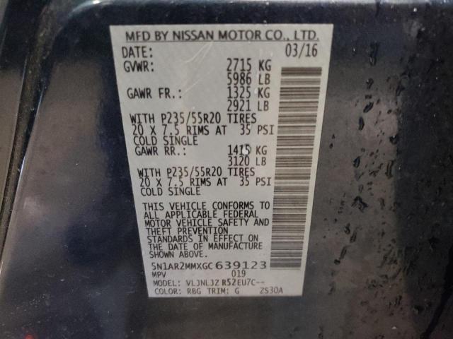 Photo 9 VIN: 5N1AR2MMXGC639123 - NISSAN PATHFINDER 