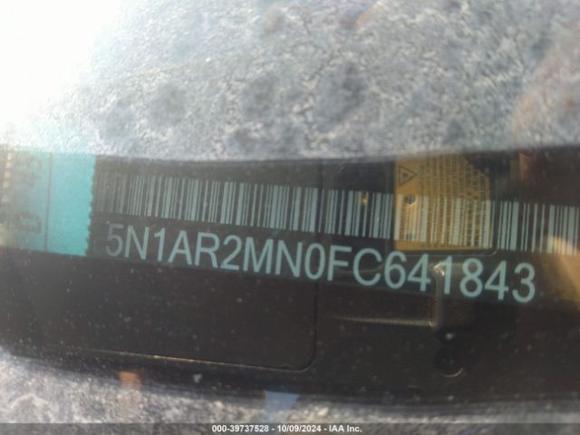 Photo 8 VIN: 5N1AR2MN0FC641843 - NISSAN PATHFINDER 